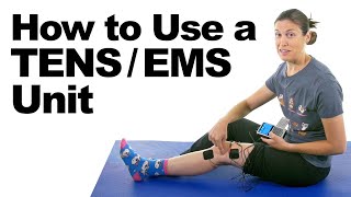 How to Use a TENS  EMS Unit for Pain Relief [upl. by Cyler]