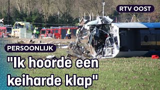 Eddy zag 5 jaar terug dodelijk treinongeluk in Dalfsen  RTV Oost [upl. by Savill]