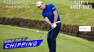 CHIPPING  Paddys Golf Tip 1  Padraig Harrington [upl. by Herrod]