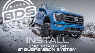 2021 Ford F150  6quot Lift Kit  HOW TO INSTALL [upl. by Eilarol]