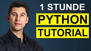 Python Tutorial Deutsch Lerne Python in einer Stunde [upl. by Awe647]