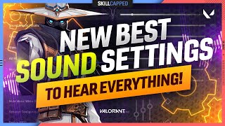 NEW BEST SOUND SETTINGS TO HEAR EVERYTHING  Valorant Settings Guide Audio HRTF amp More [upl. by Anid]