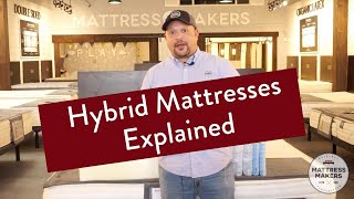 Hybrid Mattresses 101What You Need To Know About Hybrid Mattresses [upl. by Eintihw]