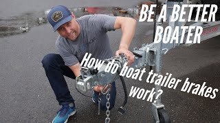 How Do Boat Surge Trailer Brakes Work [upl. by Clougher]