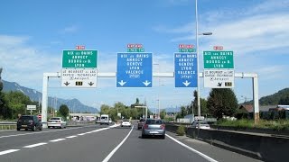 France A43  N201 Chambéry [upl. by Ardnuek17]