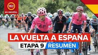 Vuelta a España 2021 Resumen Etapa 9  Ataque de Favoritos en Velefique [upl. by Eves390]