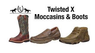 Twisted X Moccasins amp Boots [upl. by Ssalguod409]