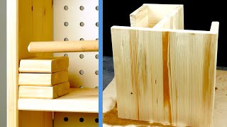 Top 10 Videos – Unbelievably Simple DIY Wood Projects [upl. by Torbert]