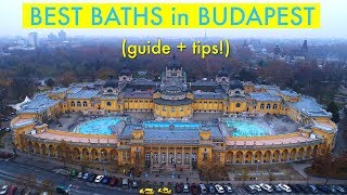 Best Baths in Budapest Hungary [upl. by Andert77]