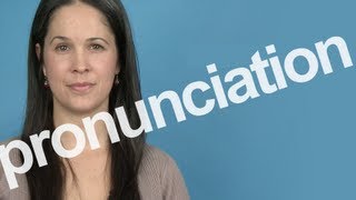 How to Pronounce PRONUNCIATION in American English [upl. by Aynotel679]