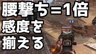 ADS時と腰撃ち時の感度を合わせる設定【apex】 [upl. by Willard]