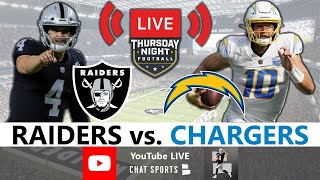 Raiders vs Chargers Live Streaming Scoreboard Free PlayByPlay Highlights  NFL Week 15 TNF [upl. by Thatcher822]