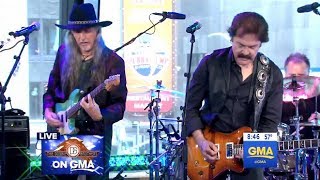 Doobie Brothers  China Grove  GMA LIVE [upl. by Ynaffit]