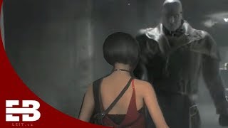 MrX going after Ada  RESIDENT EVIL 2 REMAKE [upl. by Gnauq]