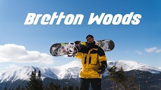 Bretton Woods Snowboarding  A Vlog Experience [upl. by Lorn]