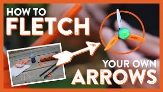 How to Fletch Your Own Arrows Using the EZ Fletch Jig [upl. by Tarrance]