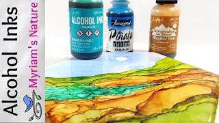 36 ALCOHOL INK  Getting Started  INFO  DEMOS  How to Use Alcohol Inks for Beginners [upl. by Ilrebma]