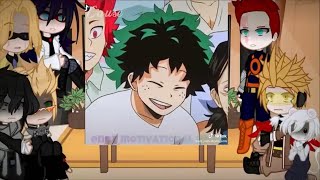 ✨ MHA react to Deku  Gacha Club  Compilation [upl. by Japeth281]