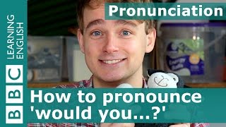 Pronunciation How to pronounce would you [upl. by Danie47]