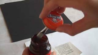 how to use rubber cement [upl. by Ahsotal]