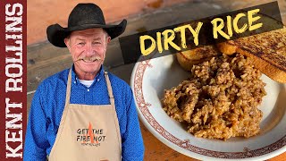 Cajun Dirty Rice with Justin Wilson  Cowboy Remake [upl. by Anomahs]