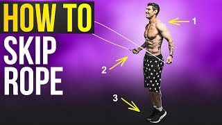 How To Skip Rope  5 Basic Steps [upl. by Drauode832]