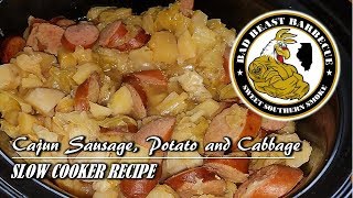 Slow Cooker Sausage Potato and Cabbage [upl. by Bowne]