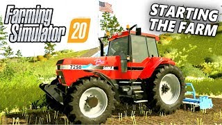 Lets Play Farming Simulator 20  Farming [upl. by Ramoj]