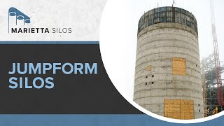 Concrete Silo Construction Methods  Jumpform Silos [upl. by Katerina]