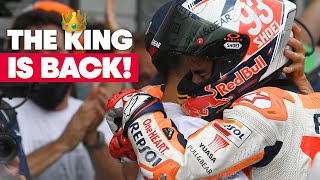 Marc Marquez Wins Again After 581 Days  MotoGP Germany [upl. by Ailgna]