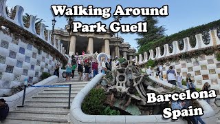 Park Guell in Barcelona [upl. by Orihakat708]