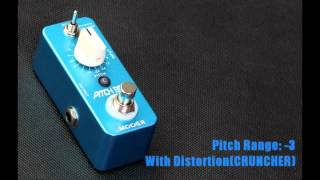 Mooer Pitch Box Micro Pedal Demo [upl. by Loree]