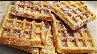 GAUFRES inratables 😱 Recette RAPIDE sans temps de repos [upl. by Mairb]