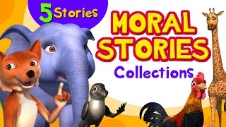 5 Short Stories for Kids with moral  Infobells [upl. by Naga]