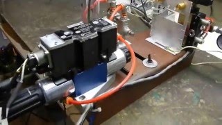 Servo valve test unit [upl. by Haneeja]