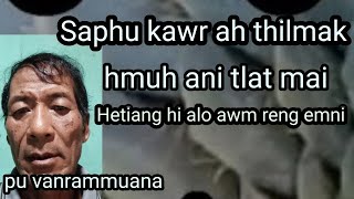 Saphu kawr ah thilmak Tak a awm tlat mai le Pu C vanrammuana part 5 [upl. by Britt]