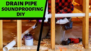 How to Soundproof Drain Pipes  Cheap Easy amp DIY [upl. by Fagin]