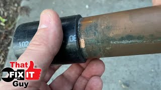 Quick Tip for Connecting to Old Copper Drain Line [upl. by Jarrell]