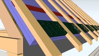 Roof Insulation vented [upl. by Anamor853]