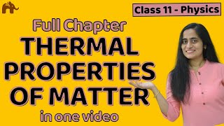 Thermal properties of matter class 11 Chapter 11 CBSE NEET JEE [upl. by Mcspadden]