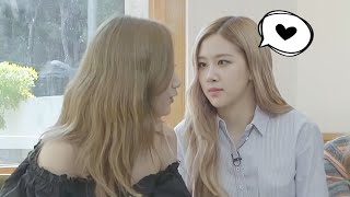 rosé being in love with jisoo chaesoo [upl. by Maril]