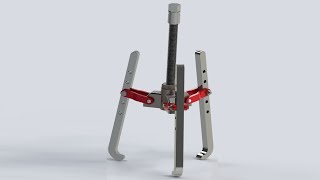 Bearing pulley puller [upl. by Hanoj]