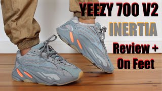 YEEZY 700 INERTIA V2 REVIEW  ON FEET [upl. by Haggar140]