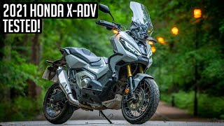 2021 Honda XADV  First Ride Review [upl. by Enileuqcaj]