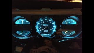 1980s Dodge DW amp Ramcharger Instrument Cluster Light Replacement [upl. by Haym]