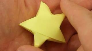 Como fazer uma estrela de ORIGAMI [upl. by Idnyc]