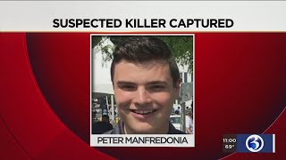 Suspected killer Peter Manfredonia captured in Maryland [upl. by Eiliah]