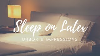 Sleep on Latex Mattress Topper Unbox amp Real Usage Impressions [upl. by Leipzig10]