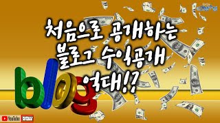 처음으로 공개하는 블로그 수익공개 억대수익 [upl. by Aneertak826]