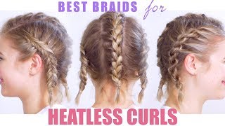 Best Braids for Heatless Curls or Waves  Milabu [upl. by Nichol887]